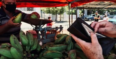 green banana fruits on black tray